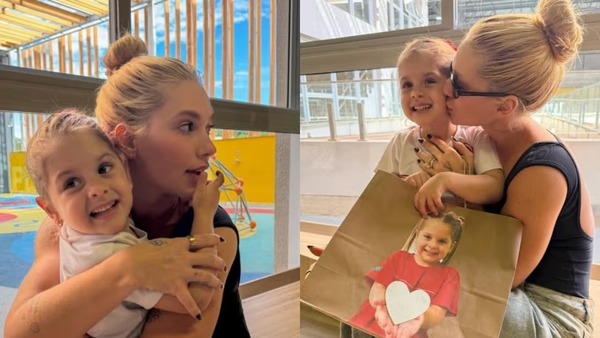 Virginia mostra apresentação de Dia das Mães de Maria Flor: 'Tão linda'
