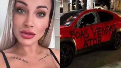 Andressa Urach destrói carro e apartamento de ex-marido: "Quebrei mesmo"