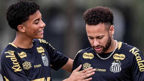 Robinho Jr. confirma tapa no rosto, mas diz: "Neymar já se desculpou"