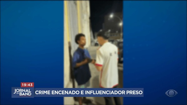 Influenciador com 1 milhão de seguidores é preso por encenar crime