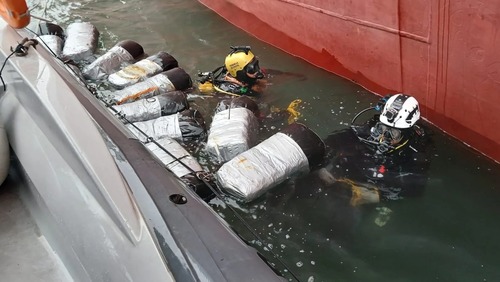 PF apreende mais de 300 kg de drogas no Porto de Santos, no litoral de SP