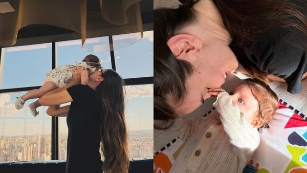 Camila Queiroz se declara para a filha, Clara: 'Nasci para ser sua mãe'