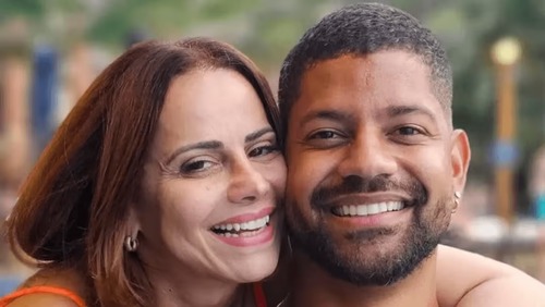 "Vamos junto nessa": Viviane Araújo exalta apoio do marido em cena com Belo