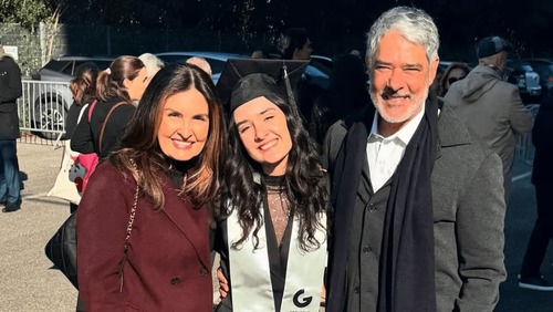 Fátima Bernardes diz ter boa convivência com William Bonner após separação