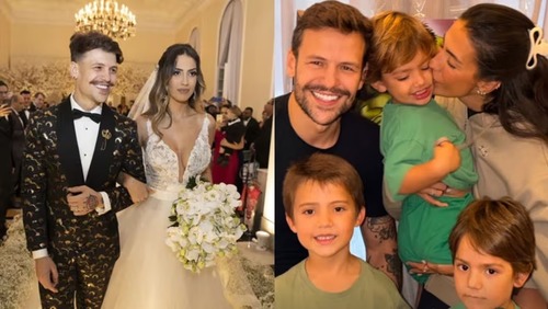 Gabi Brandt e Saulo Poncio reatam relacionamento após 3 anos separados