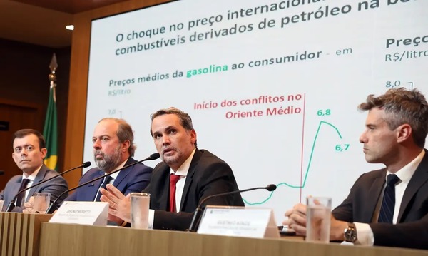 Governo cria subsídio de até R$ 0,89 para segurar preço da gasolina