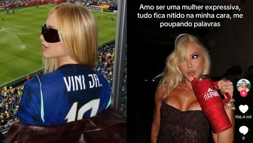 Um dia antes de terminar namoro com Vini Jr., Virginia fez post enigmático
