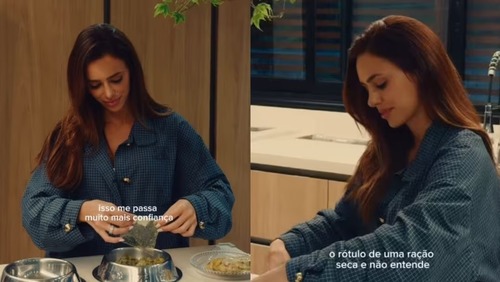 Enquanto Neymar espera convocação, Biancardi posta sobre comida de cachorro