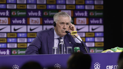 Carlo Ancelotti pede que torcida confie nos 26 convocados para a Copa