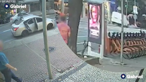 Vídeo mostra filha de diplomatas sendo atropelada no Rio de Janeiro