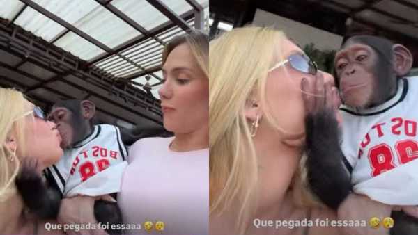 Vídeo de Virginia com chimpanzé gera ataques racistas a Vini Jr.; entenda