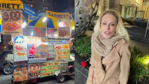 Ana Maria Braga come 'dogão' após show de Roberto Carlos em NY