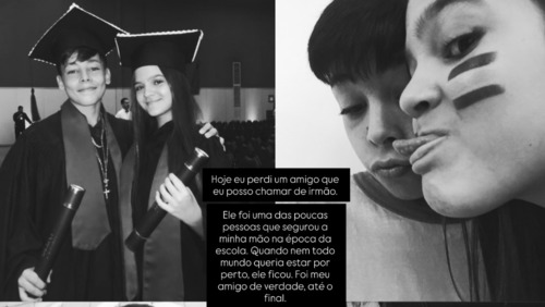 Mel Maia desabafa após morte de Gabriel Ganley: "Perdi um irmão"