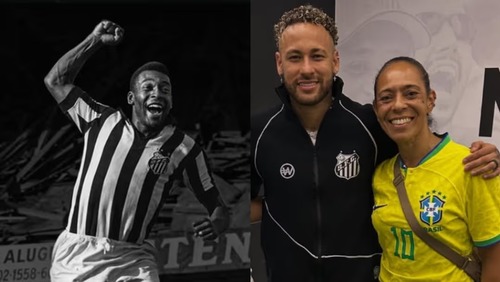 Filha de Pelé diz se sentir desconfortável com vídeos de IA do pai