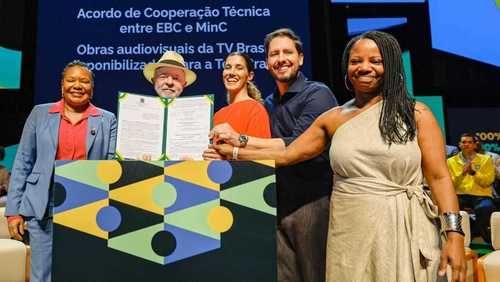 Lula e Margareth Menezes lançam plataforma de streaming "Tela Brasil"