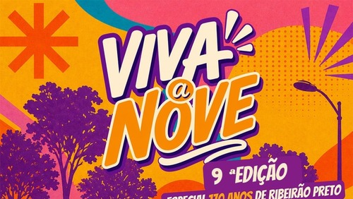9ª edição do Viva a Nove celebra os 170 anos de Ribeirão Preto neste domingo