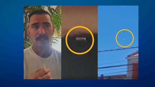 'Luzes que vibravam', diz influenciador que gravou suposto disco voador