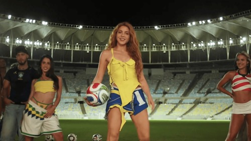 Shakira ensaia em estádio do México para abertura da Copa do Mundo