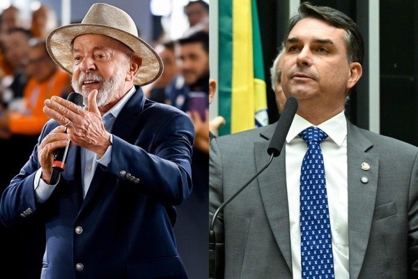 Genial/Quaest: Lula tem 39% no 1° turno, e Flávio Bolsonaro cai para 29%