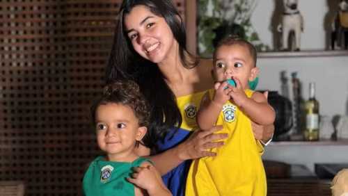 Esposa de João Gomes já planeja terceiro filho com cantor: 'Aí eu paro'