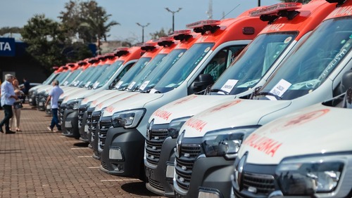 Ribeirão Preto recebe 10 novas ambulâncias para reforçar atendimento do SAMU