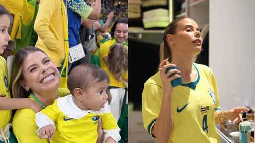 Esposa de Marquinhos lista superstições na Copa: 'Uso o mesmo perfume'