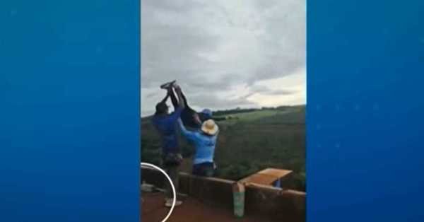 Seis são presos em tentativa de fuga após jovem ser atirada de rope jump