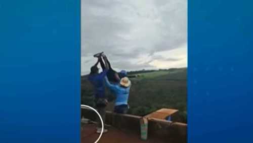 Seis são presos em tentativa de fuga após jovem ser atirada de rope jump