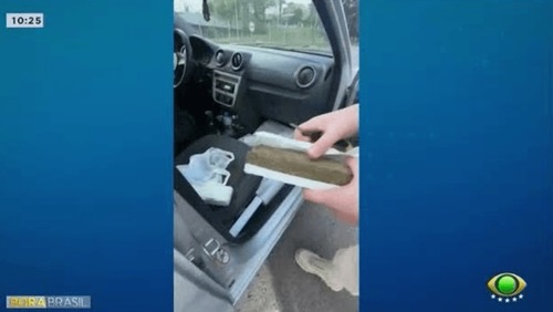 PRF prende homem com quase 200 kg de maconha no carro em estrada no RS