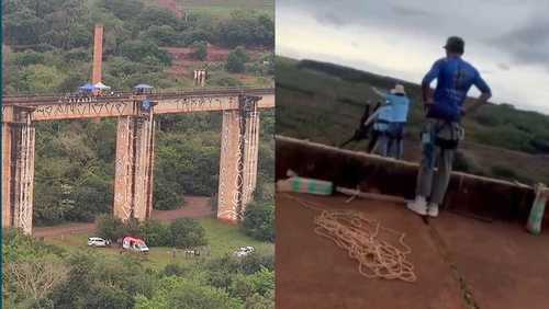 Governo federal avalia remover ponte após morte de jovem em salto sem corda