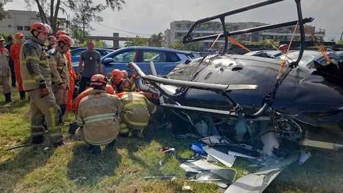 Anac apura se helicóptero envolvido em colisão fazia transporte clandestino