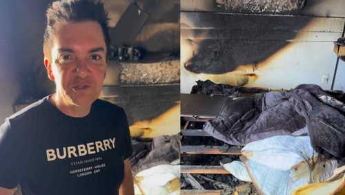 Casa de Regis Danese pega fogo e cantor gospel reage: "Deus é bom"