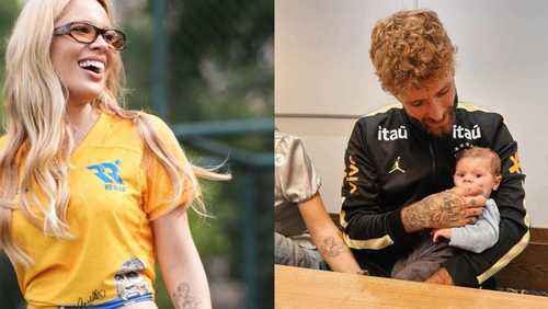 De volta? Karoline Lima surge com Léo Pereira em almoço da Seleção