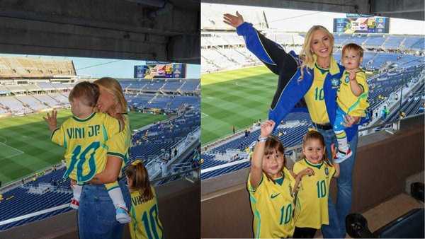 Filhos de Virginia Fonseca viajam para encontrar a mãe nos Estados Unidos