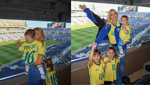 Filhos de Virginia Fonseca viajam para encontrar a mãe nos Estados Unidos