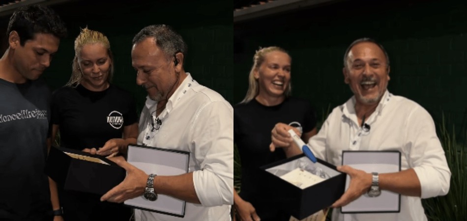 Mounjaro ou teste de gravidez? Avô confude presente com caneta emagrecedora
