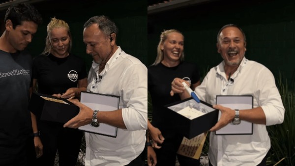 Mounjaro ou teste de gravidez? Avô confude presente com caneta emagrecedora