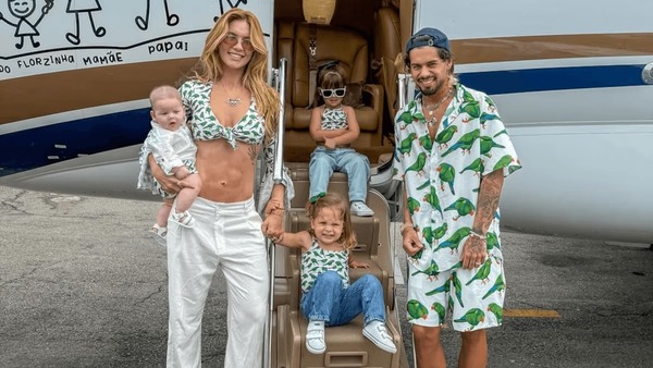 Zé Felipe defende presença dos filhos na escola: "Dar criação normal"