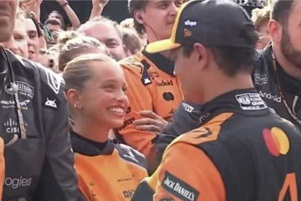 Lando Norris e Magui Corceiro deixam de se seguir após rumores de término