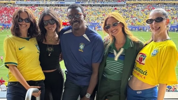 Veja os famosos que acompanharam de perto a Copa do Mundo