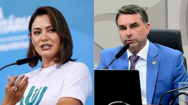 Jair Bolsonaro ‘sabia e endossou’ vídeo de Michelle sobre atrito com Flávio, segundo fontes