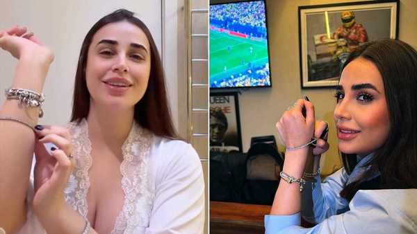 Pivô de polêmica de Vini Jr. e Virginia mostra amuleto: 'Ganhei de jogador'