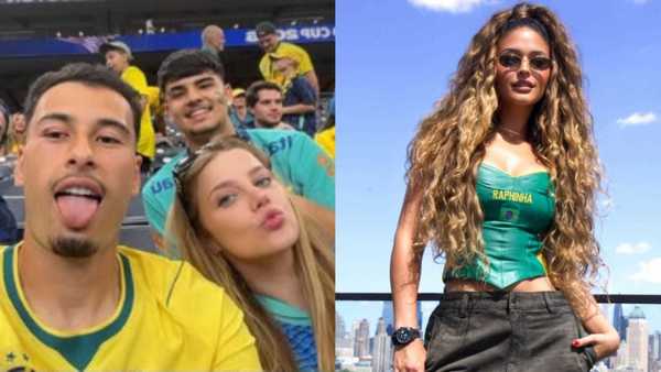 Esposa de Raphinha 'previu' que Martinelli iria decidir vitória do Brasil