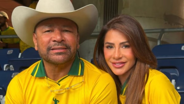 Conheça a 'Neydrasta', namorada do pai de Neymar e mãe de parça do jogador