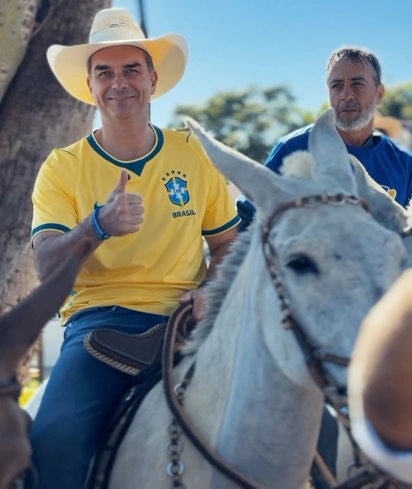 Flávio Bolsonaro diz que irá aos EUA debater tarifas e "defender nosso Pix"