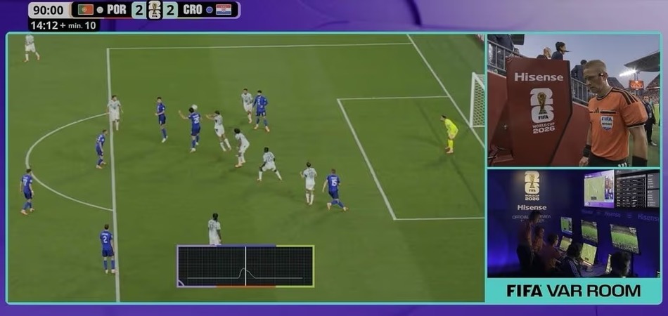 Fifa se pronuncia após lance polêmico na eliminação da Croácia; veja