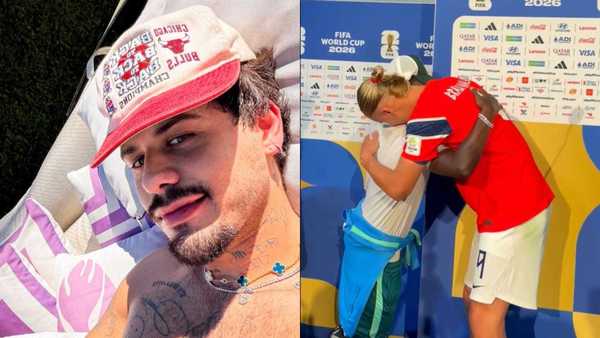 Zé Felipe se revolta com abraço de Haaland e Vini Jr. após eliminação
