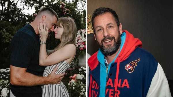Qual a relação de Adam Sandler com Taylor Swift e Travis Kelce?