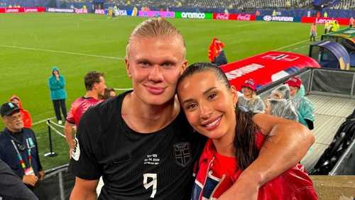 Namorada de Haaland é ex-jogadora e conheceu o craque na infância