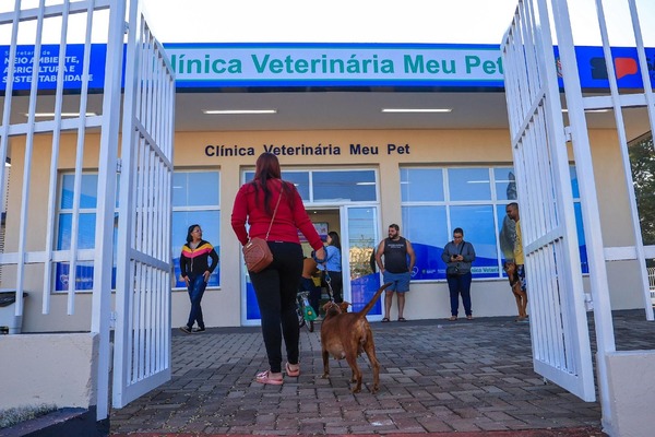 Clínica Veterinária Meu Pet registra 5,6 mil procedimentos no primeiro mês de funcionamento